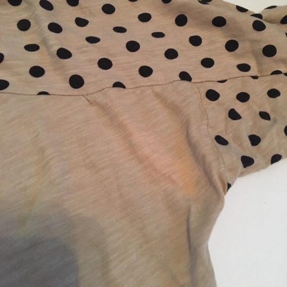 Madewell Small Polka Dot Dolman Pocket Tee - Picture 4 of 6